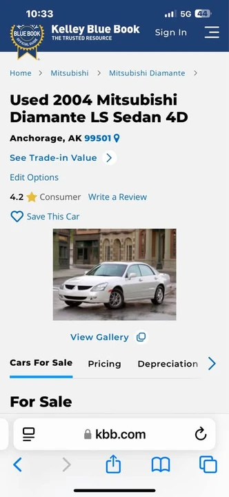 2004 Mitsubishi Diamante 2nd Gen - Image 4 of 4