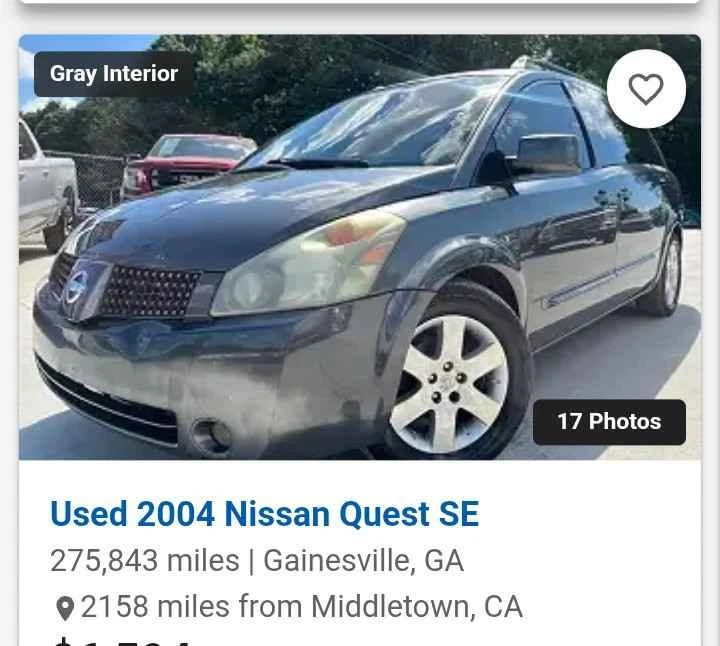 2004 Nissan Quest - Image 9 of 11