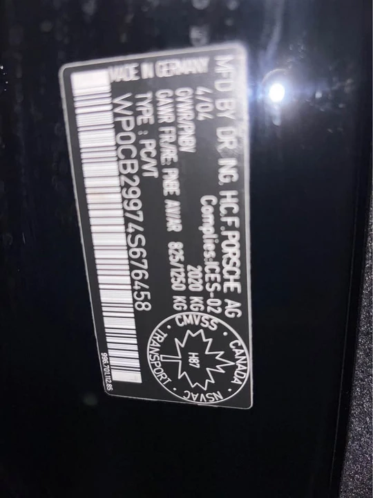 2004 Porsche 996 Turbo - Image 8 of 14
