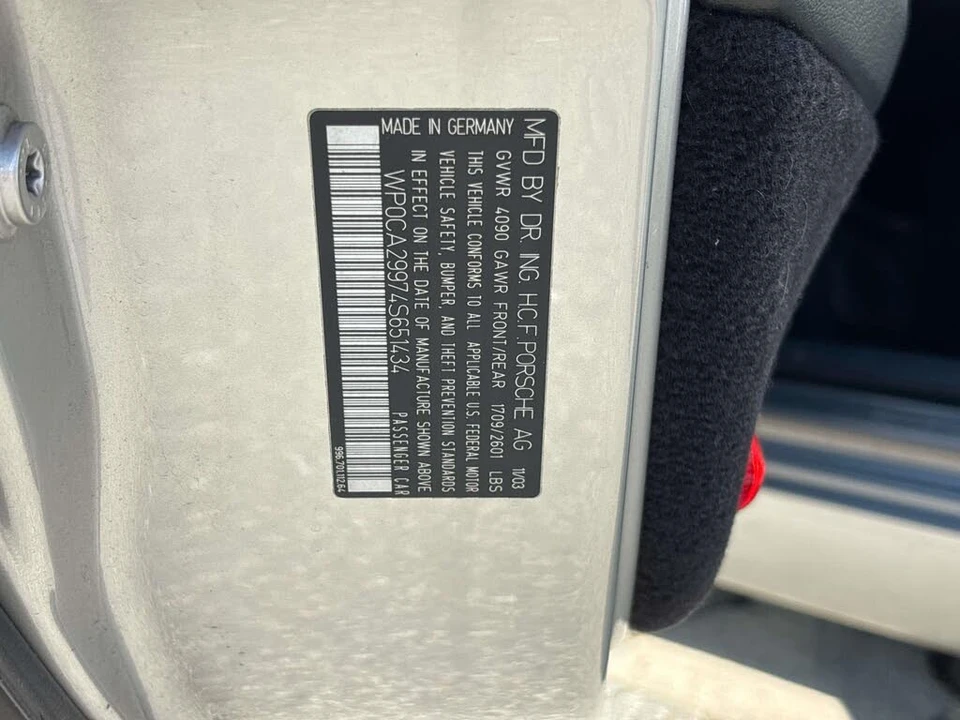 2004 Porsche 996 Carrera - Image 22 of 22