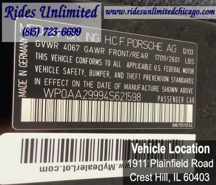 2004 Porsche 996 Carrera - Image 19 of 31