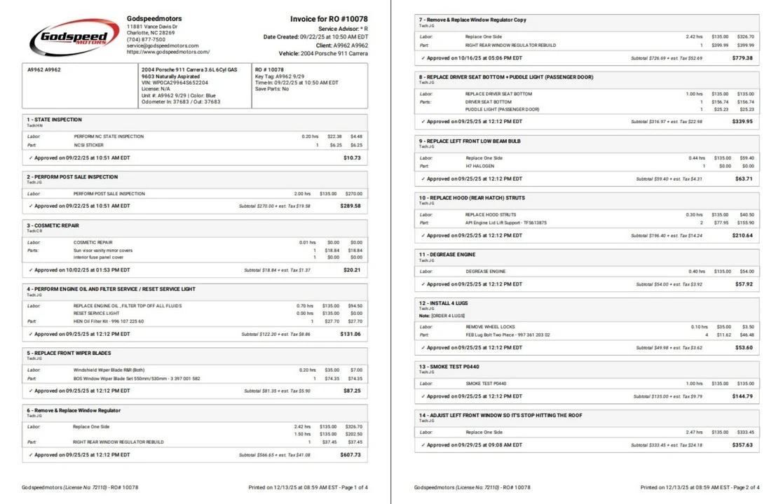 2004 Porsche 996 Carrera - Image 7 of 12