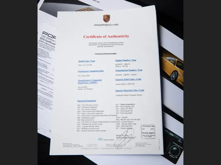 2004 Porsche 996 GT3 - Image 27 of 31