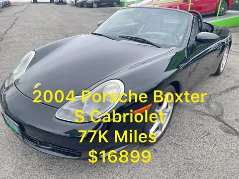 2004 Porsche Boxster S Cabriolet 2D