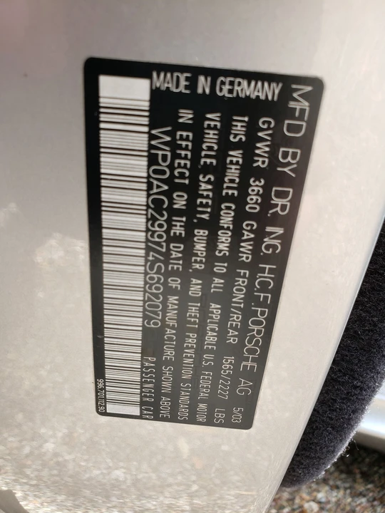2004 Porsche 996 GT3 - Image 23 of 29
