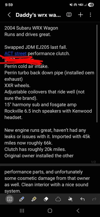 2004 Subaru Impreza WRX 2nd Gen - Image 7 of 7