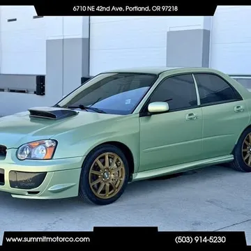 2004 Subaru Impreza WRX STi Sedan