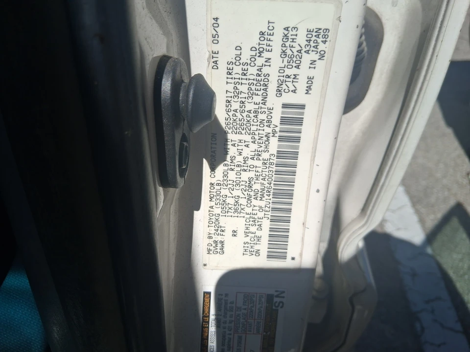 2004 Toyota 4Runner 4th Gen - Image 7 of 9