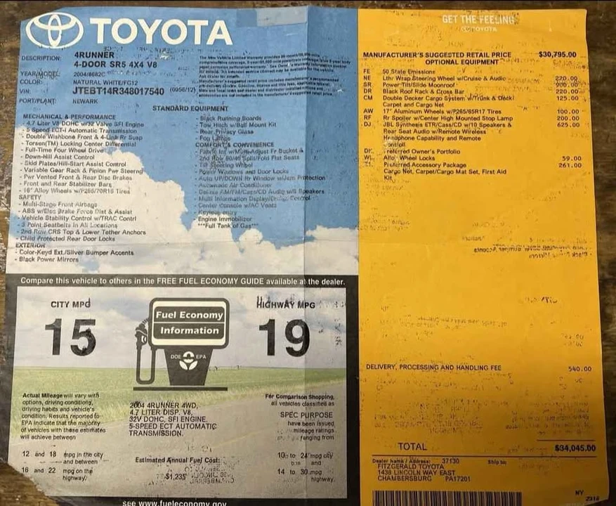 2004 Toyota 4Runner 4th Gen - Image 6 of 13