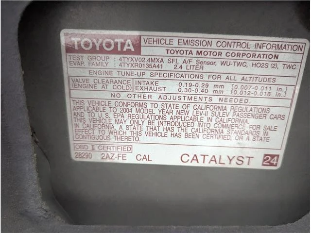 2004 Toyota Camry 5th Gen - Image 10 of 11
