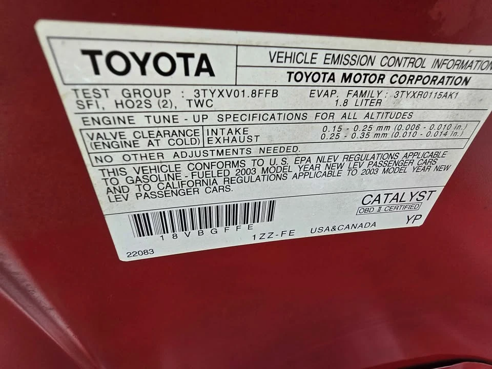 2004 Toyota Celica 7th Gen - Image 2 of 19
