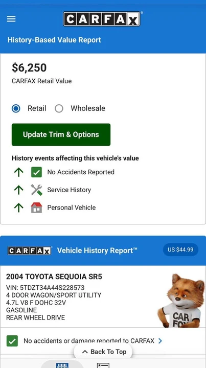2004 Toyota Sequoia 1st Gen - Image 5 of 11