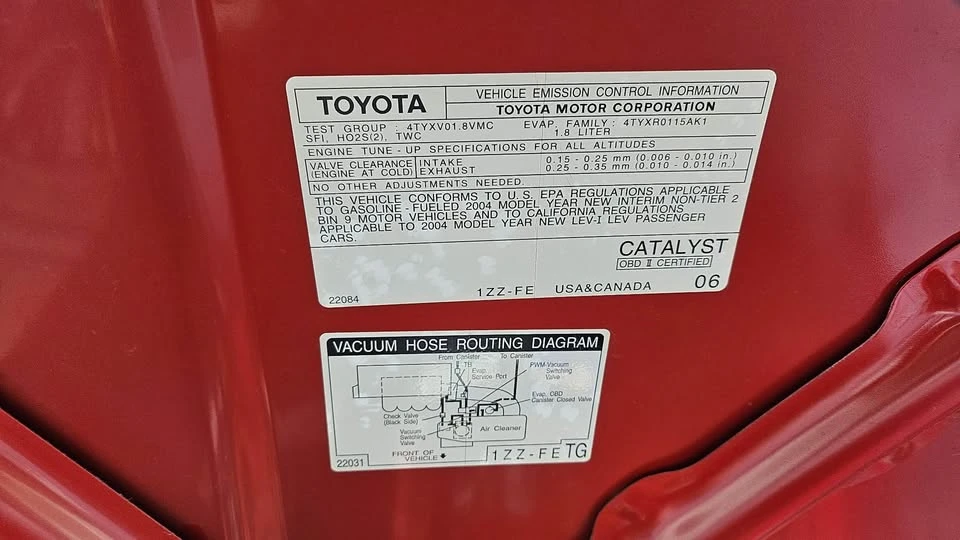 2004 Toyota Celica 7th Gen - Image 8 of 8