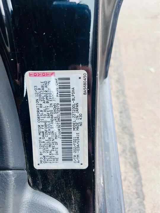 2004 Toyota Celica 7th Gen - Image 6 of 6