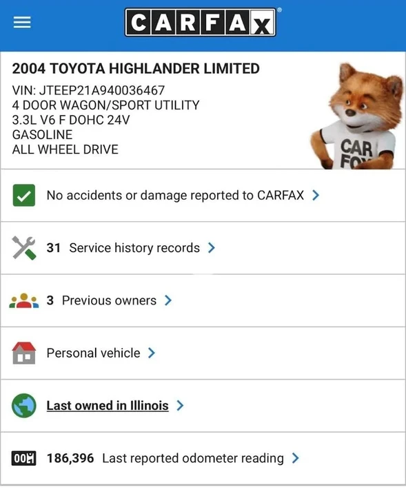 2004 Toyota Highlander - Image 12 of 12