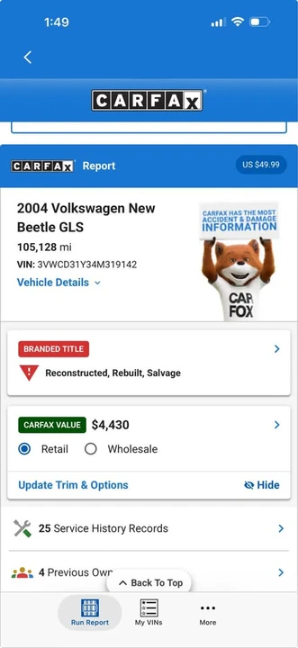 2004 Volkswagen New Beetle - Image 19 of 19