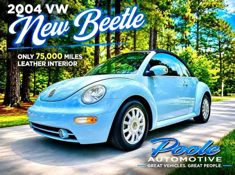 2004 Volkswagen New Beetle GLS Convertible 2D