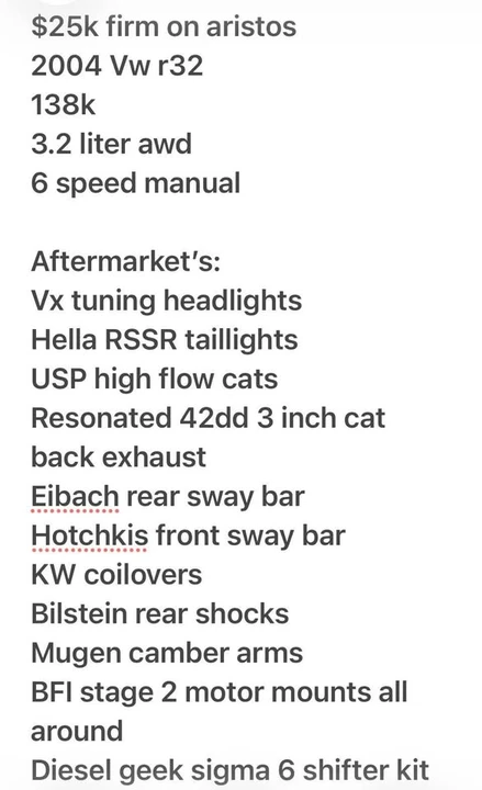 2004 Volkswagen R32 Mk4 - Image 15 of 19