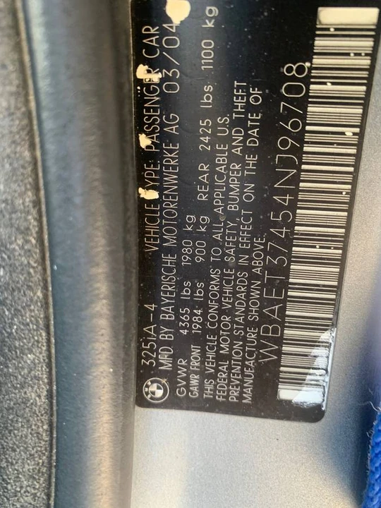 2004 BMW E46 3 Series - Image 10 of 11