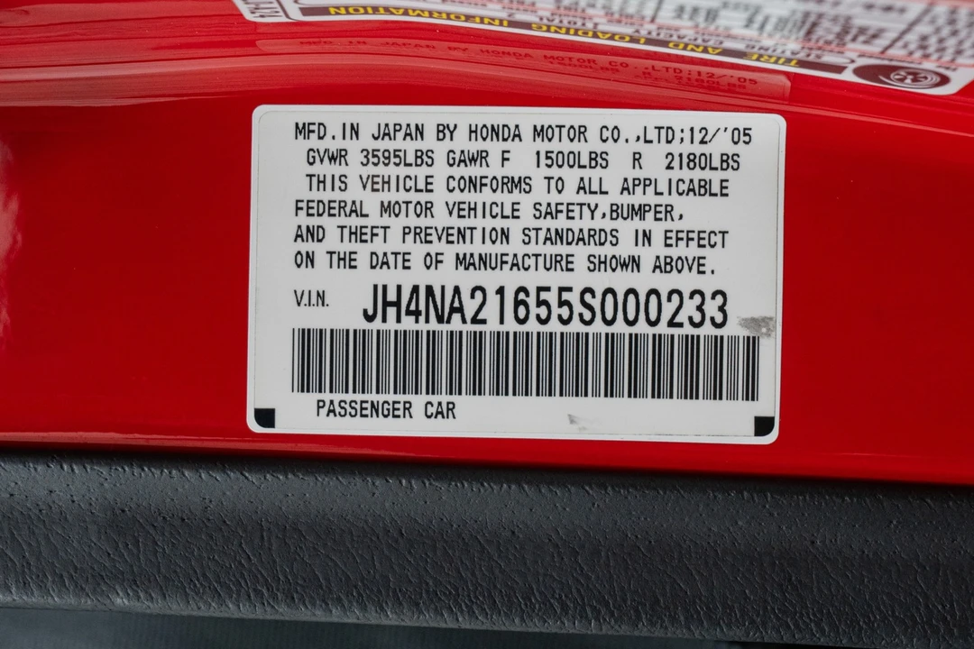 2005 Acura NA2 NSX - Image 18 of 21