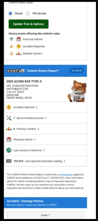 2005 Acura RSX Type-S - Image 2 of 11