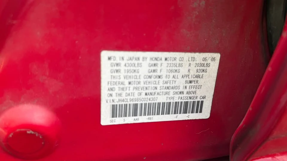 2005 Acura TLX - Image 7 of 12