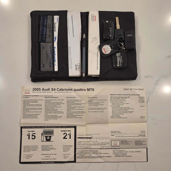 2005 Audi B6 S4 - Image 24 of 24