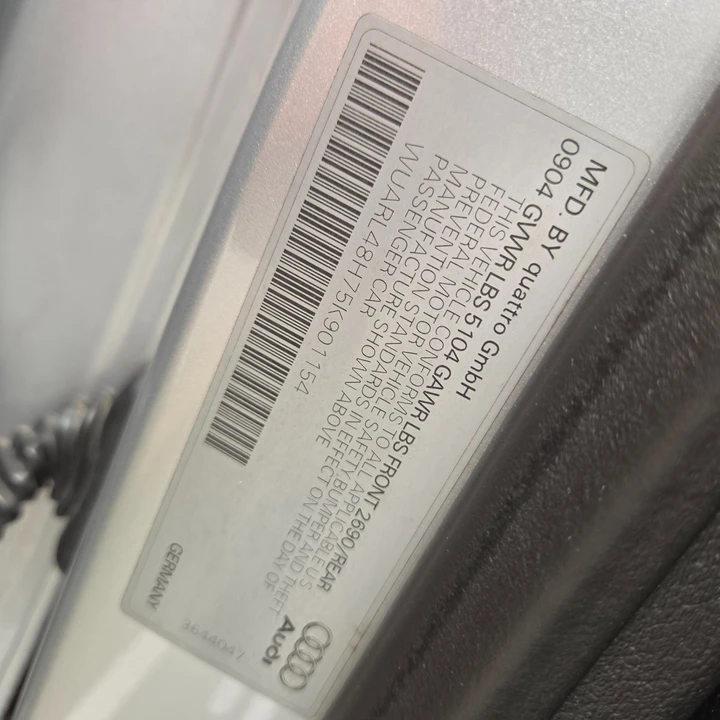 2005 Audi B6 S4 - Image 22 of 24