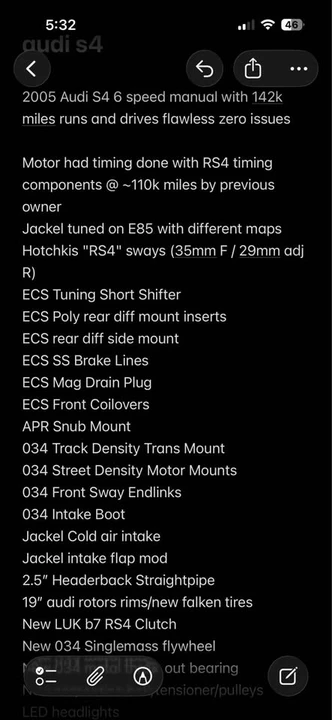 2005 Audi B6 S4 - Image 8 of 14