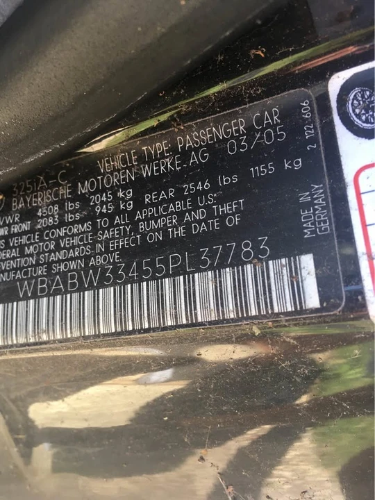 2005 BMW E46 3 Series - Image 7 of 17