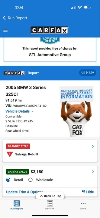 2005 BMW E46 3 Series - Image 4 of 4