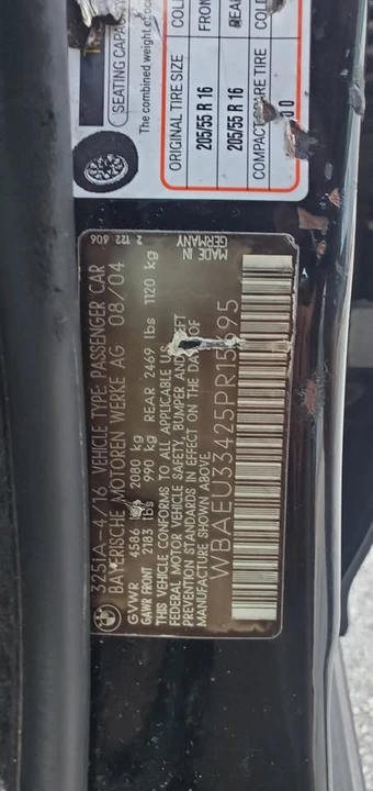 2005 BMW E46 3 Series - Image 11 of 11