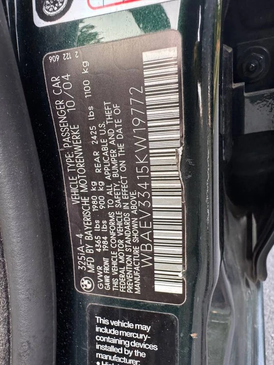 2005 BMW E46 3 Series - Image 11 of 20