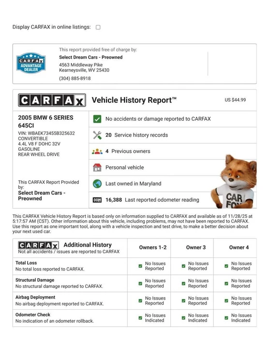 2005 BMW E63/E64 645Ci & 650i - Image 20 of 20