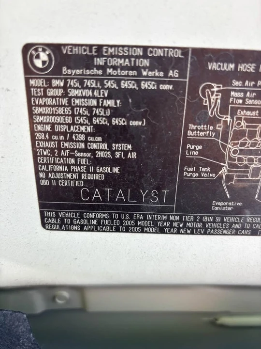 2005 BMW E63/E64 645Ci & 650i - Image 8 of 9