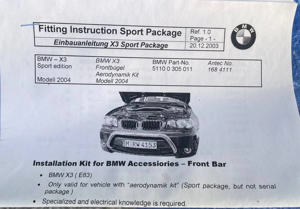 2005 BMW E83 X3 - Image 16 of 22