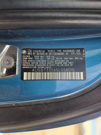2005 BMW E85 Z4 Roadster - Image 13 of 21