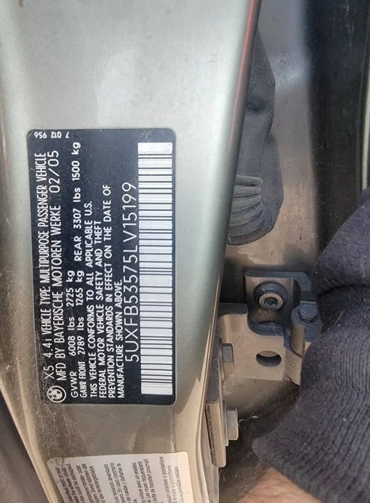 2005 BMW E53 X5 - Image 6 of 6