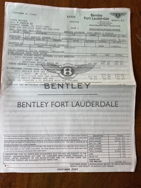 2005 Bentley Arnage T - Image 31 of 31