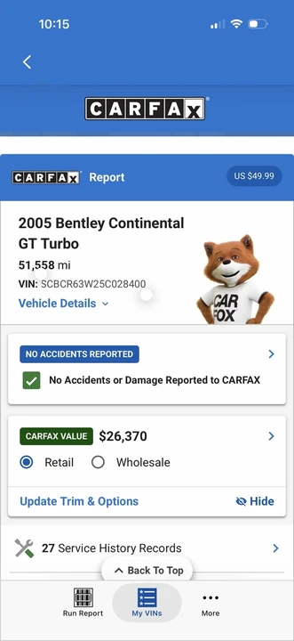 2005 Bentley Continental Flying Spur - Image 23 of 23