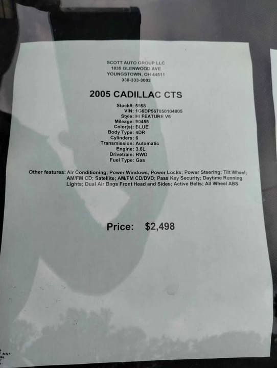 2005 Cadillac CTS 1st Gen - Image 13 of 13