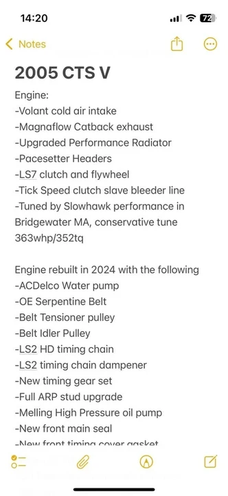 2005 Cadillac CTS-V 1st Gen - Image 16 of 18