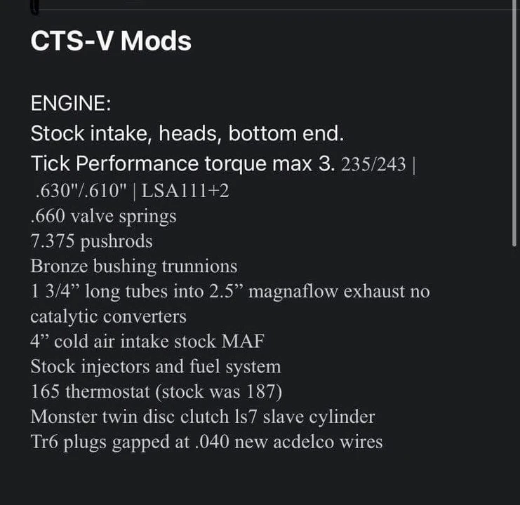 2005 Cadillac CTS-V 1st Gen - Image 5 of 5