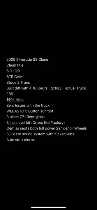2005 Chevrolet Silverado 1st Gen - Image 8 of 8