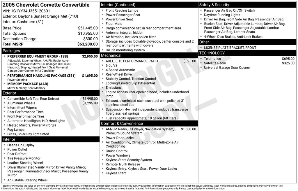 2005 Chevrolet Corvette C6 - Image 19 of 26
