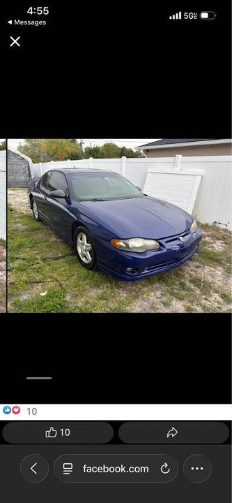 2005 Chevrolet Monte Carlo 6th Gen - Image 4 of 4