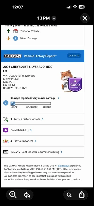 2005 Chevrolet Silverado 1st Gen - Image 13 of 13
