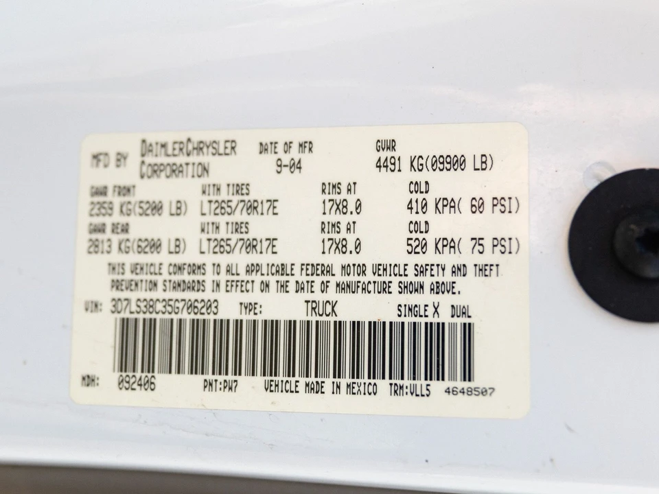 2005 Dodge Ram 3rd Gen - Image 10 of 31