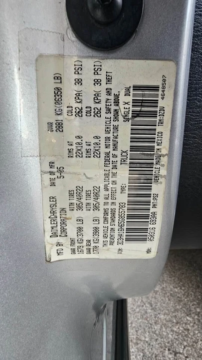 2005 Dodge Ram SRT-10 3rd Gen - Image 18 of 18