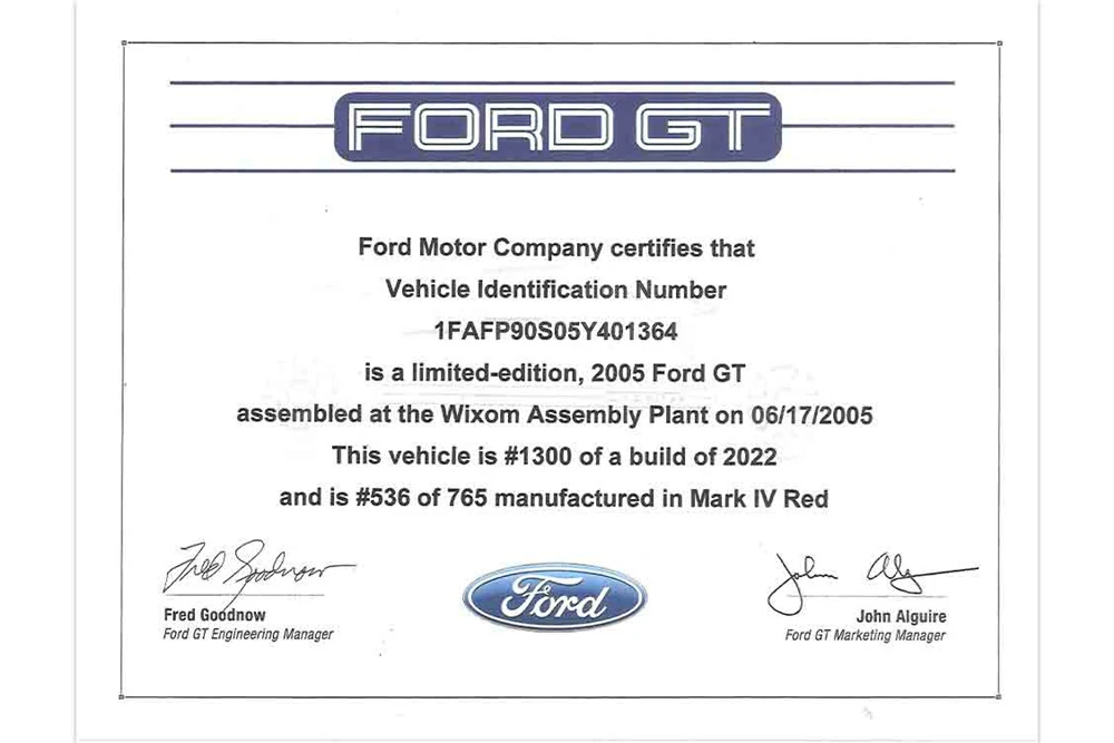 2005 Ford GT 1st Gen - Image 10 of 13